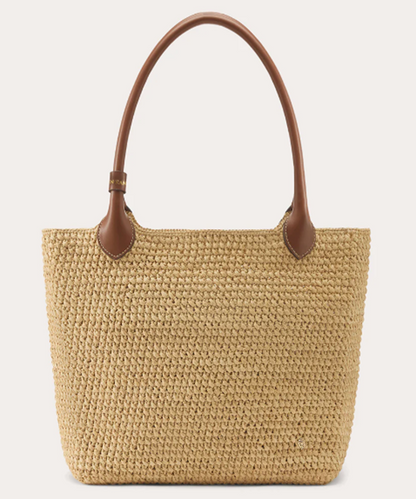 Helen Kaminski Ampara Crocheted Raffia Tote