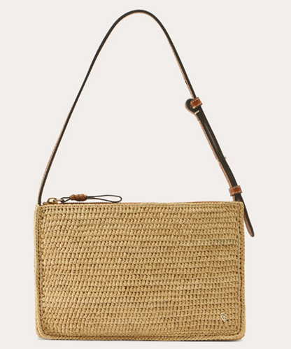 Helen Kaminski Kumana Crocheted Raffia Crossbody Bag