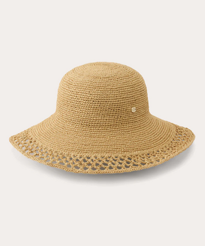 Helen Kaminski Zuri Crocheted Raffia Sun Hat