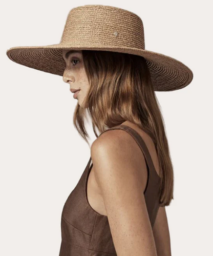 Helen Kaminski Nathalia Braided Raffia Sun Hat