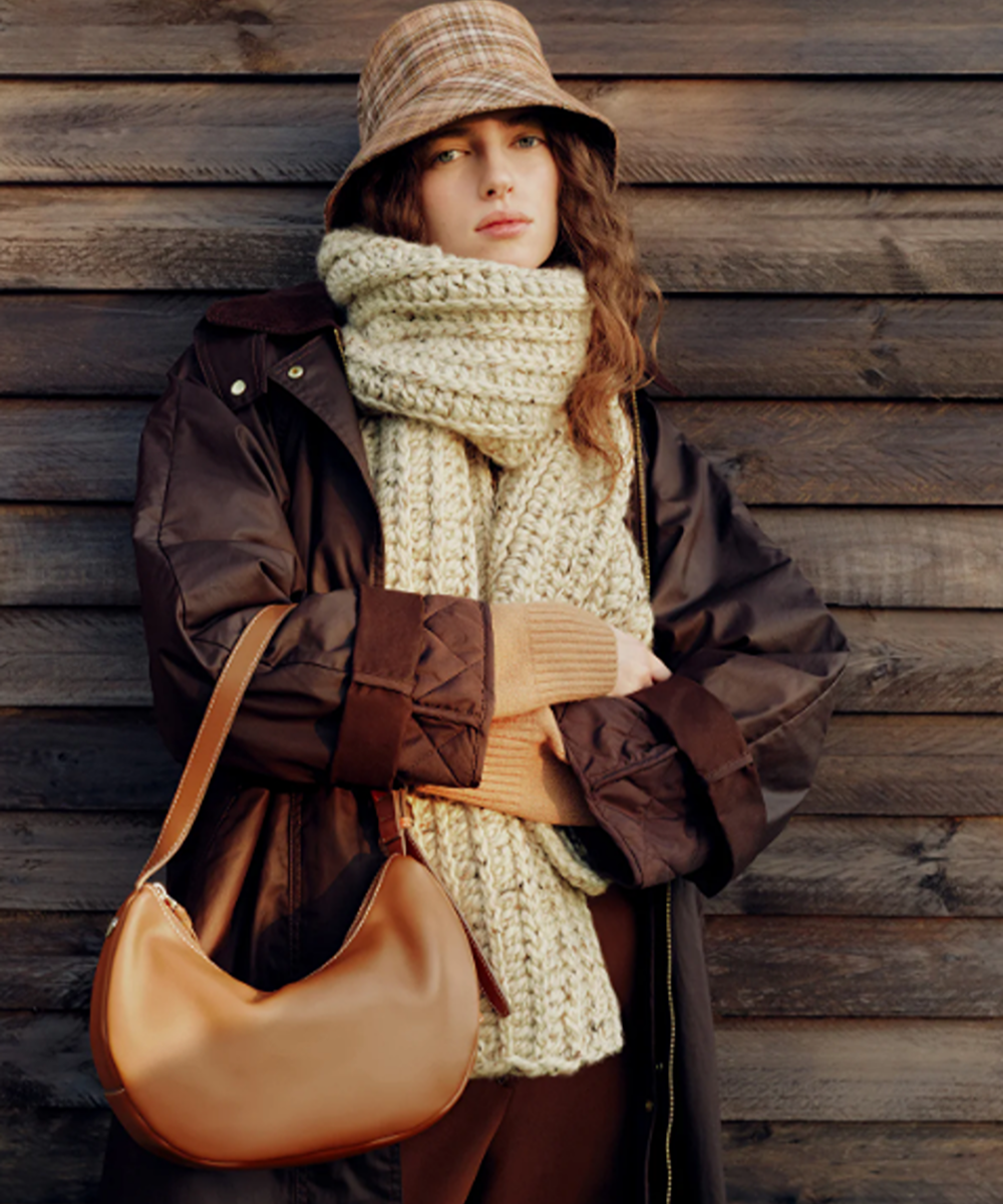 Helen Kaminski Amani Leather Hobo Bag